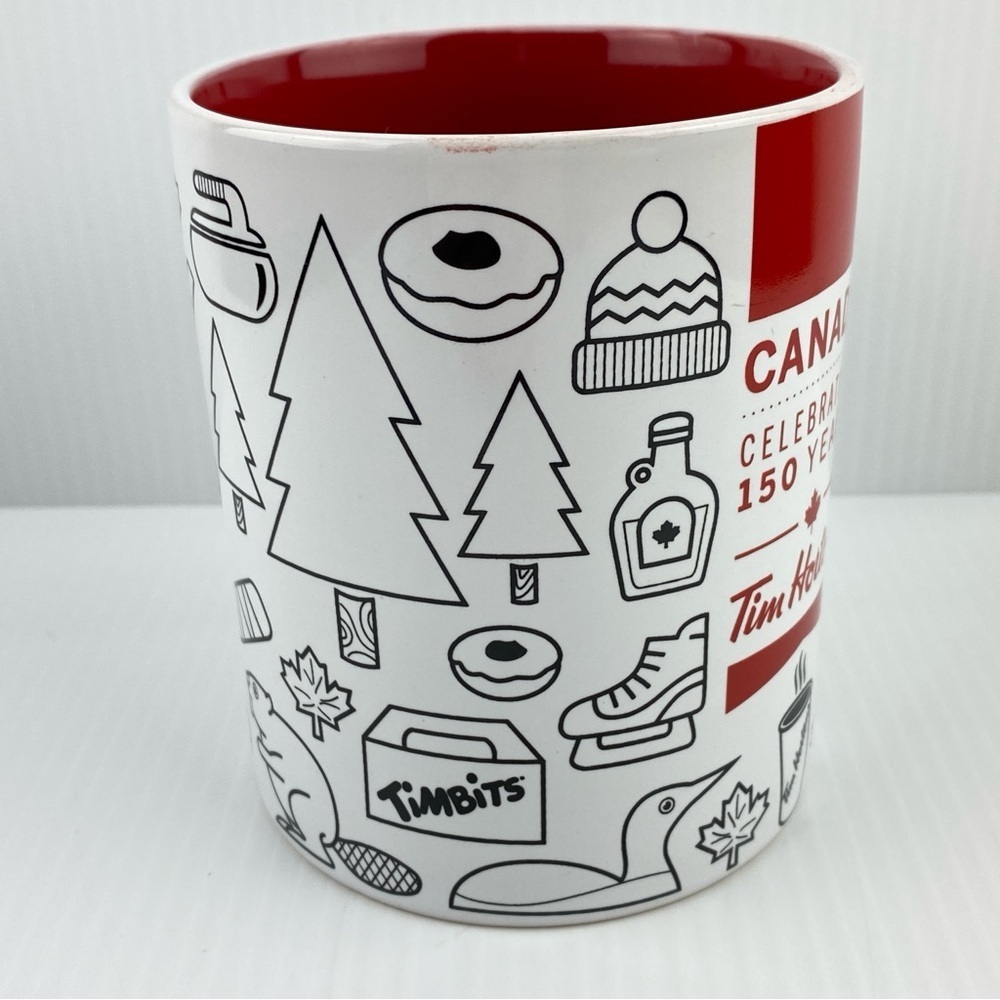 Tim Hortons 150 Years Collectible Mug 16 oz Limitied Edition 2017 - Picture 5 of 10